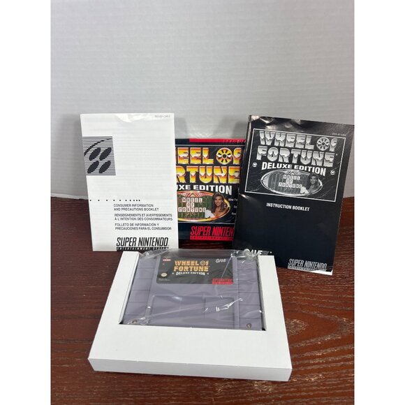 Super Nintendo Entertainment System Console Bundle W/ Controllers Games & Manual - Picture 14 of 14